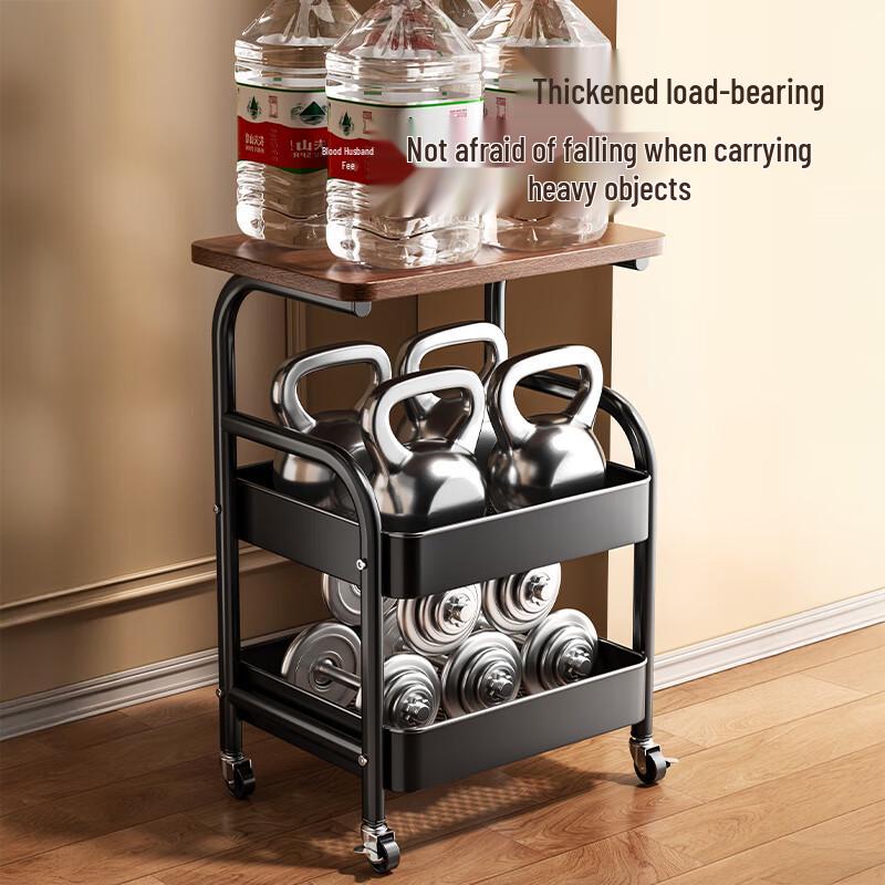 Mid-Century Style Rolling Storage Cart