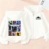 New Fortnite Game Printed Children's Leisure Cartoon Long Sleeve Autumn/Winter New Teenager Zipper Sweatshirt Hoodie