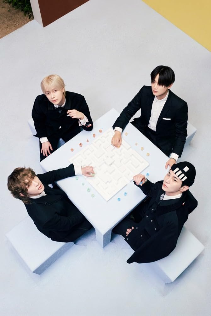 SHINee HARD 8. Album Digipack ONEW Versjon Brettet Plakat på Forseglet CD+1p Pakke+28s Fotobok+1s Fotokort+Sporing