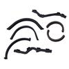 For Chevrolet SBC 283 327 350 5.7L Full Gasket Set, Early Style 2 Piece Rear Main Seal Engine Rebuild Kit