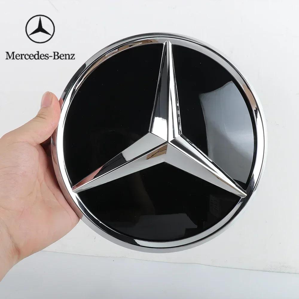 Car Sticker Car Sticker 2025 Hot For Benz 3D 185MM 205MM Front Grille Star Logo Emblem Badge Auto Accessories For Mercedes-Benz