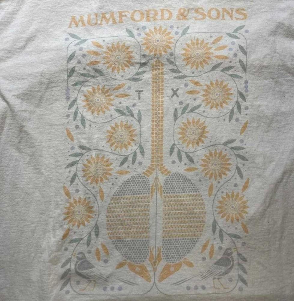 Vintage Mumford  & Sons Band White Cotton All size S-5XL Unisex T-shirt HD99 Unisex T-Shirt XXXXL