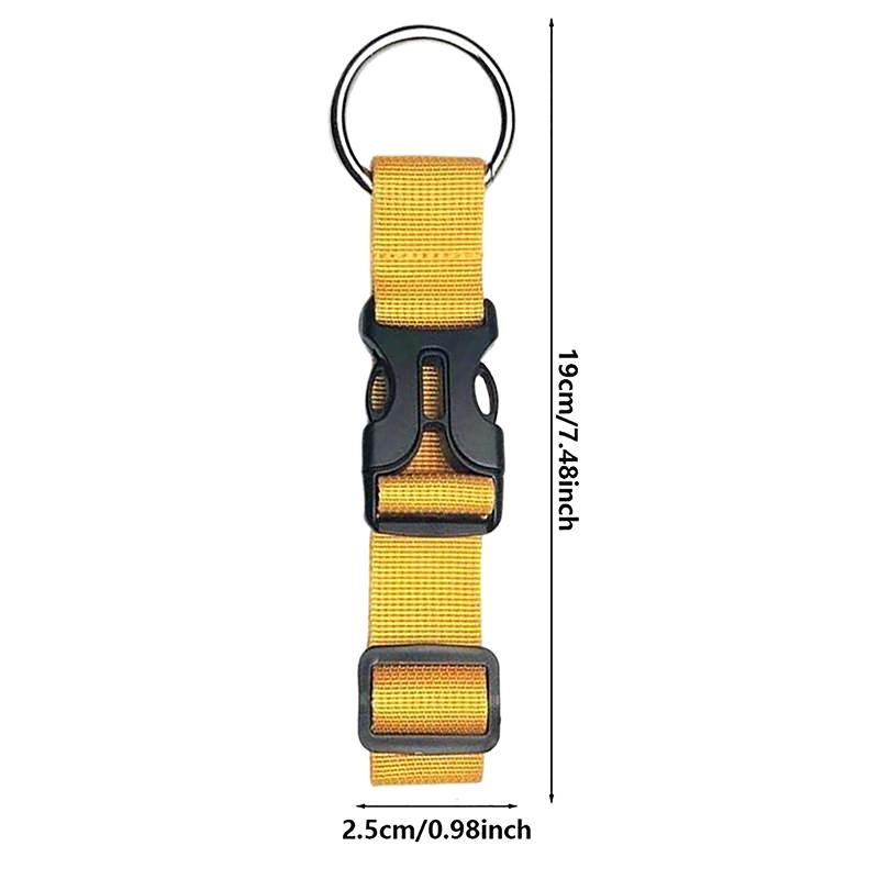 1Pcs Adjustable Nylon Lock Travel Luggage Straps Belt Protective Travel Accessories Suitcase Packing Belt Hanging Buckle
