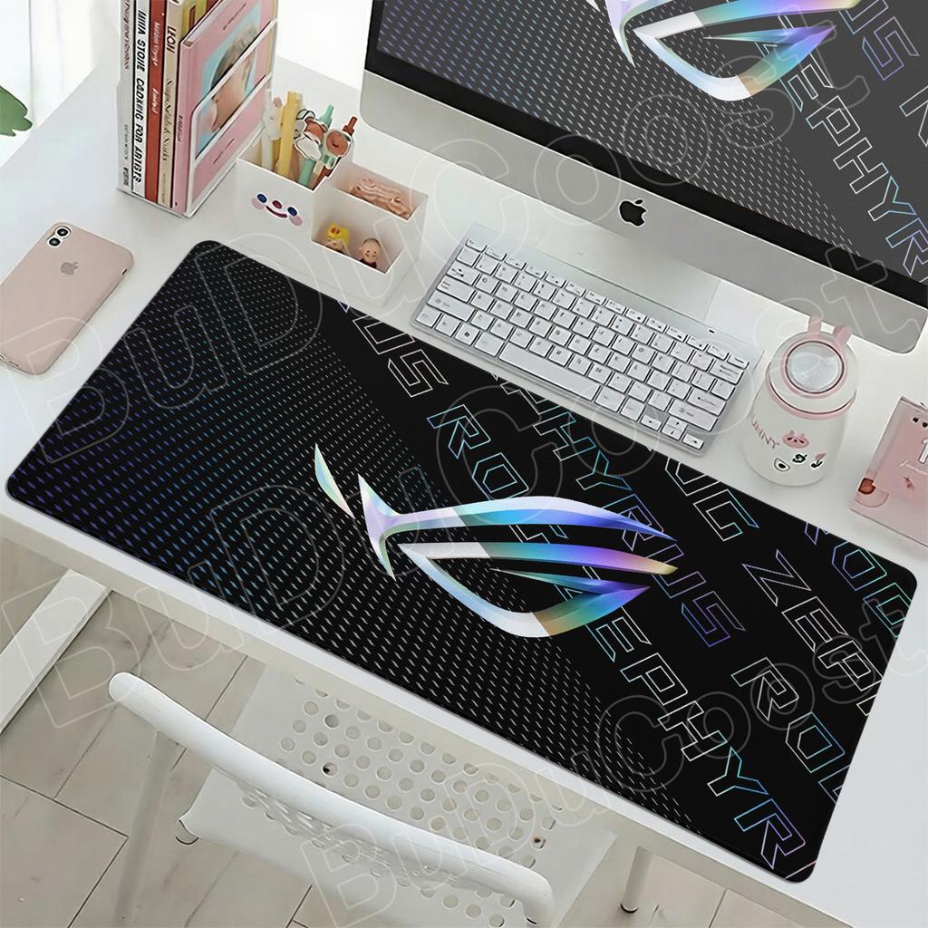 Anime Mice Mat Laptop Table Decoration Mausepads Asus Rog Black Keyboard Gaming Speed Carpet Office Accessories Gamer Mouse Pad