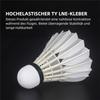 Kunli Badminton Set aus Premium Entenfedershuttlecocks mit Kork für Indoor-Wettkampf und Training Temperaturschuttlecocks, 12, Doppelschichtig
