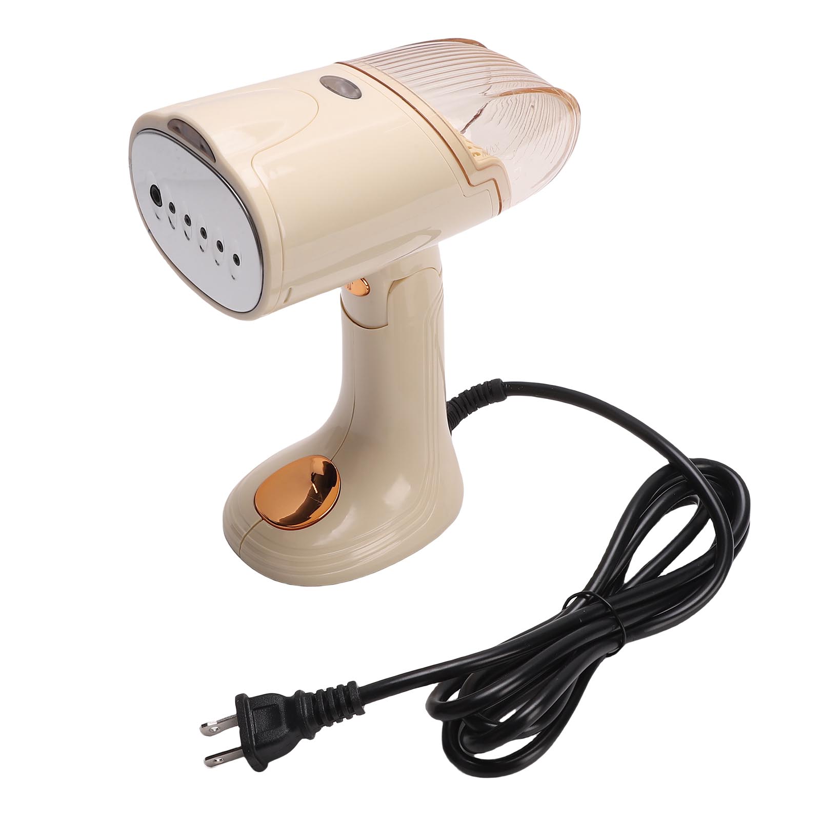 

Handheld Steam Iron for Clothes 1500W 128ml Foldable Portable Steaming Machine Garment Fabric Wrinkles Remover for Travel White