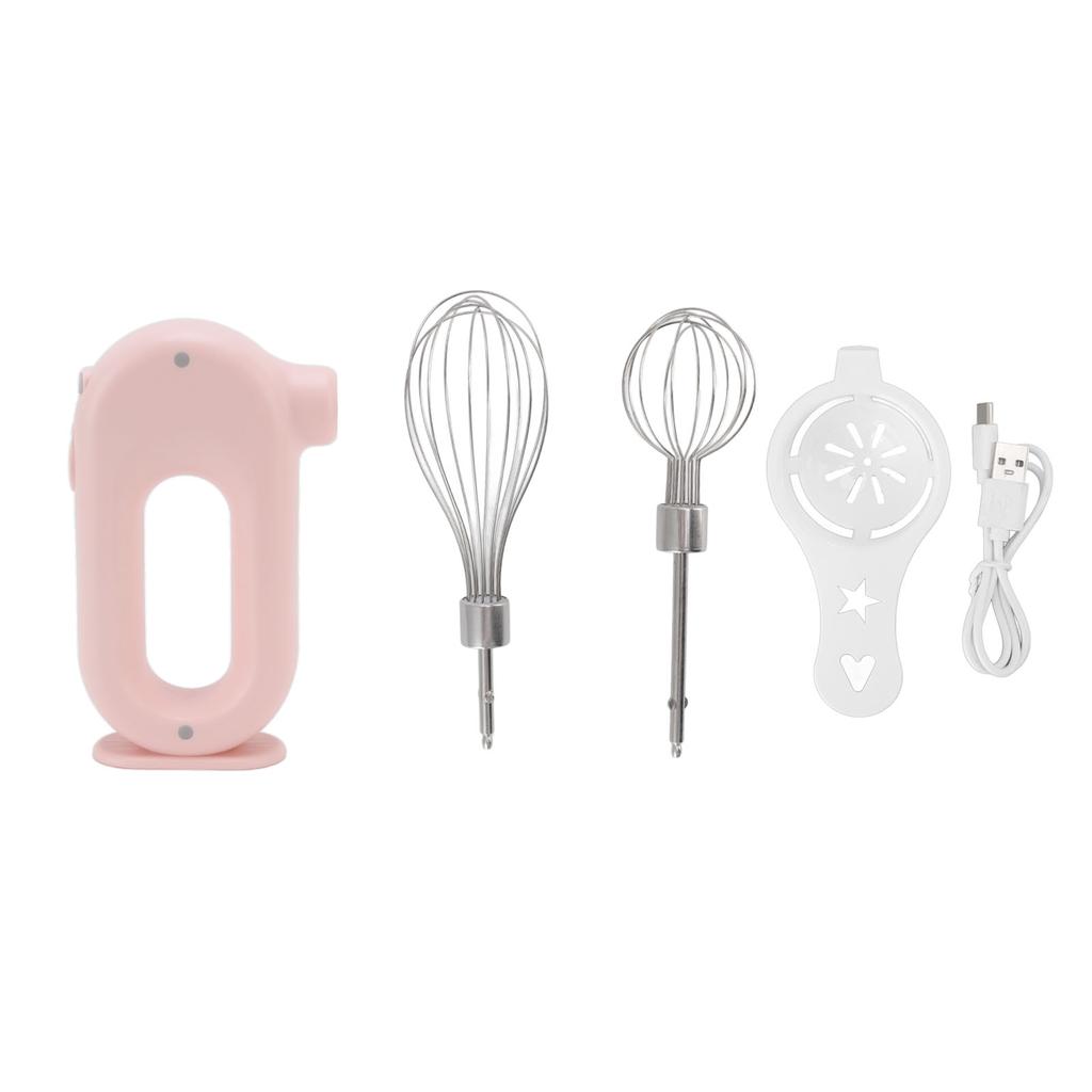 Electric Hand Mixer 3 Speeds Anti Slip Handle Design Safe Household Handheld Milk Frother Foam