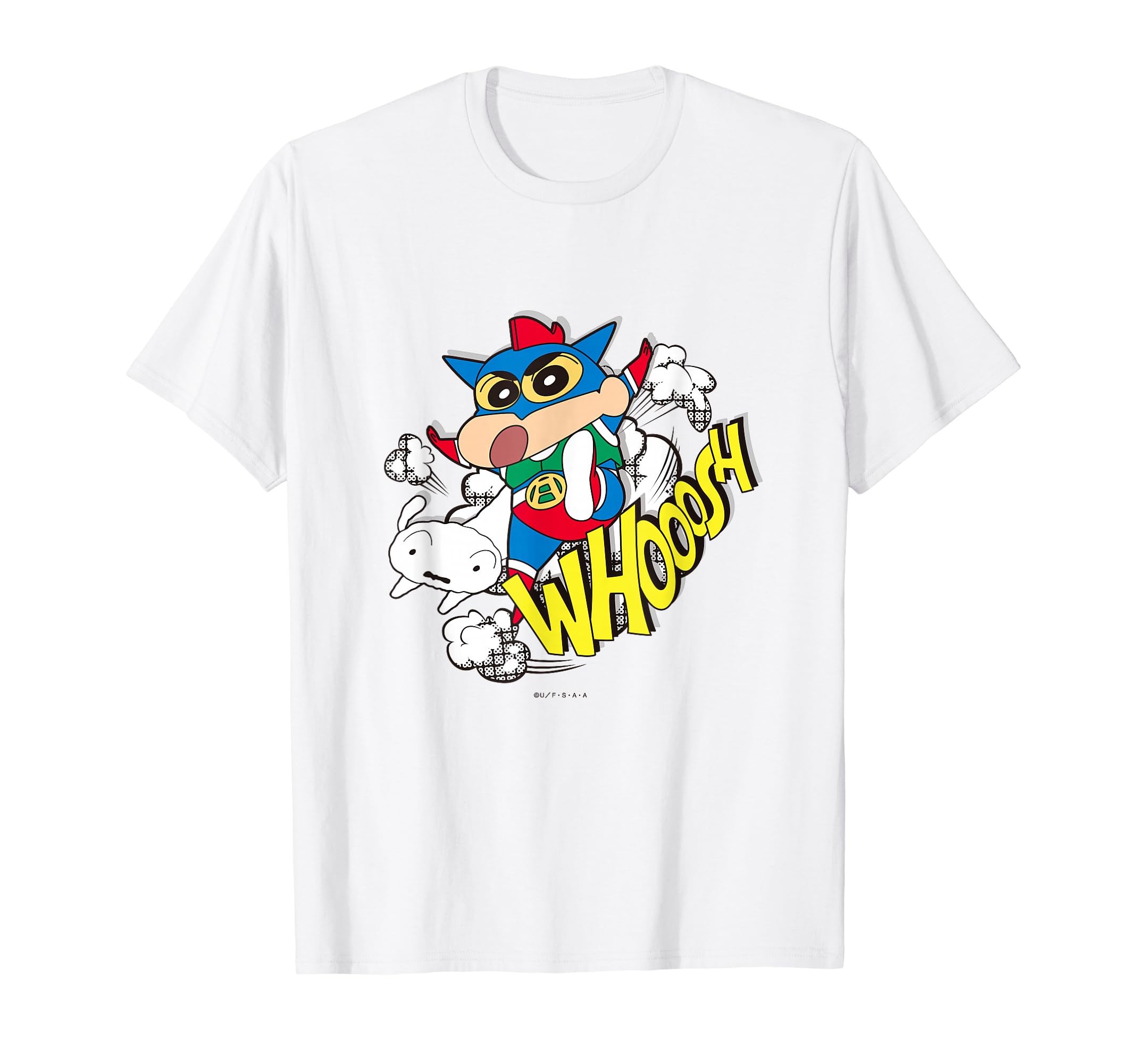 

Crayon Shin-chan Action Kamen Shin-chan American Comic Style T-Shirt