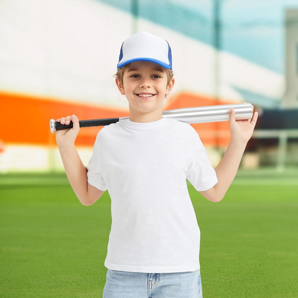 TopTie Kids 5 Panel Trucker Cap Mesh Snapback Hat Foam Front for Boys Girls Aged 3-7 Years Old