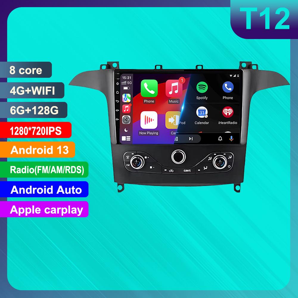 Ford Mondeo/Galaxy Android GPS Navigation & HD Reversing Camera with CarPlay