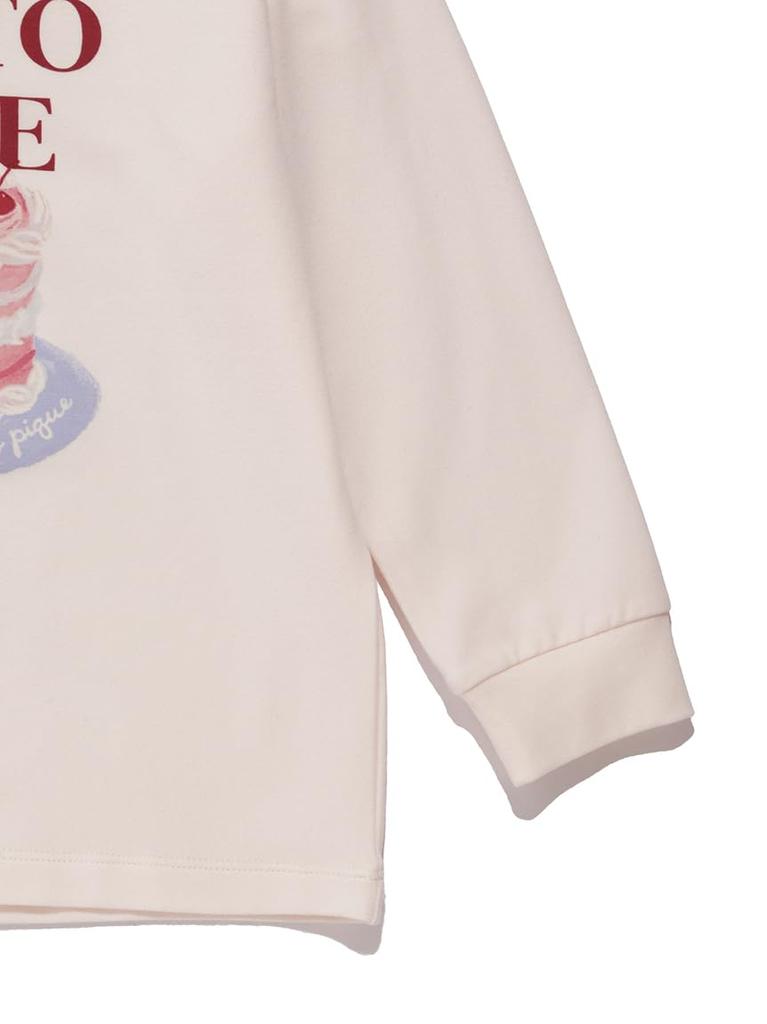 Gelato Pique Kids Cake Long PKCT254498PNK120 One-Point T-Shirt