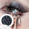 Gold Brown Cream Glitter Eyeshadow Palette Highlighter Shimmer Makeup Brighten Sparkling Shiny Punk Smoky Monochrome Eye Shadow