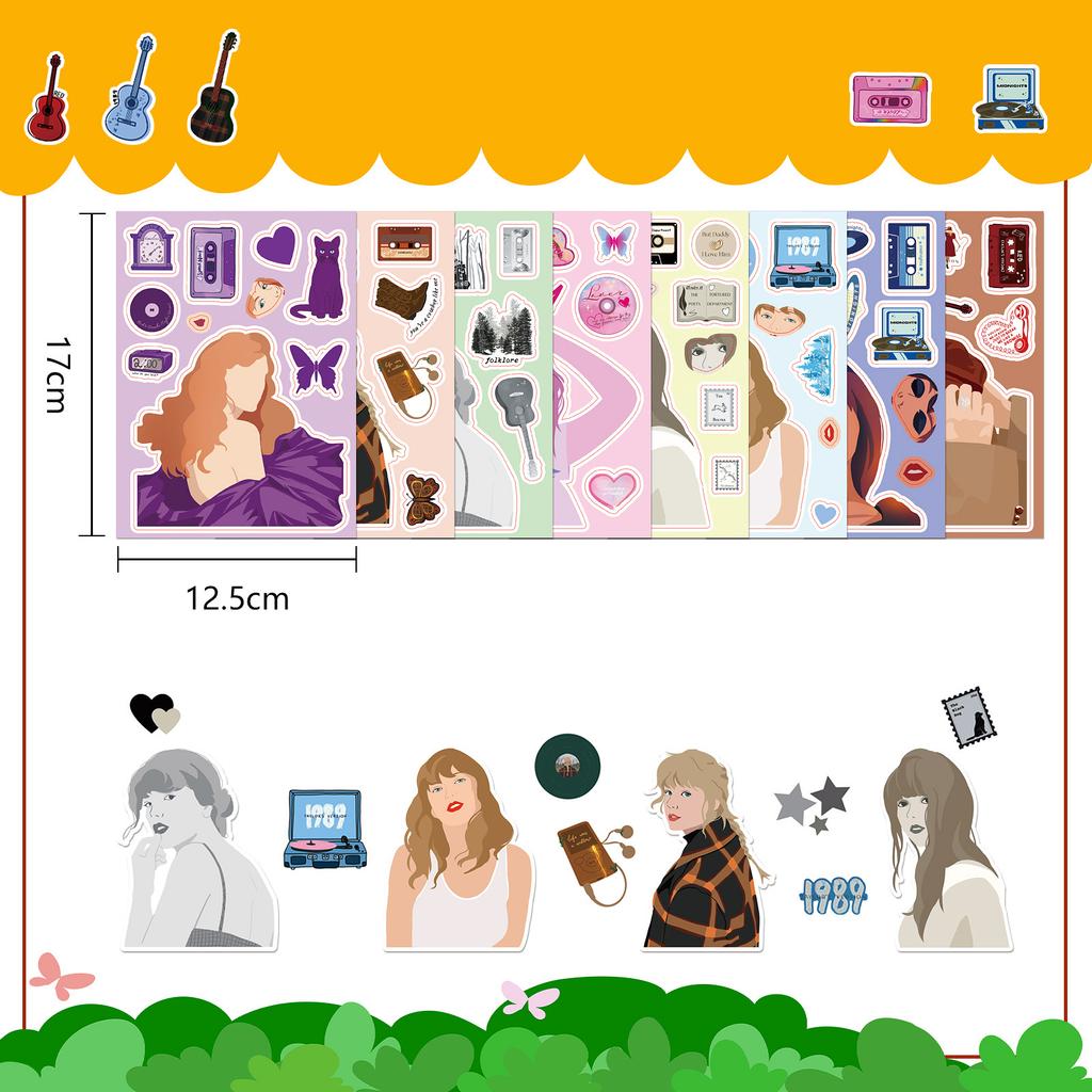 Fun Sticker Pack For Water Bottles, Luggage, Laptop, And Phone Case Decoratio