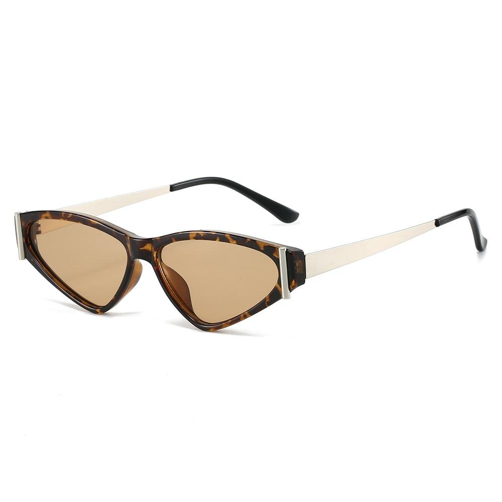 New Retro Cat Eye Men Women Sunglasses Luxury Brand Jelly Color Design Trend Ins Versatile Uv400