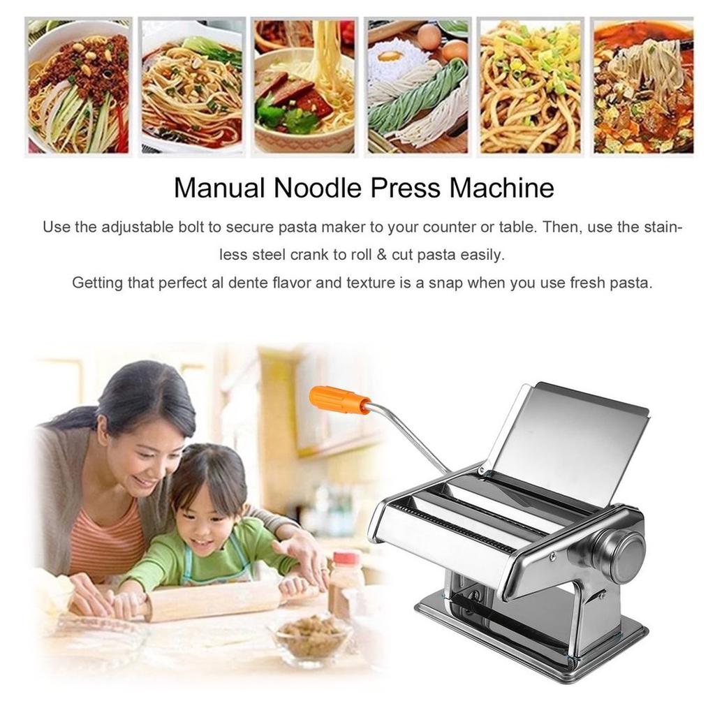 Buy Manual Noodle Press Machine Household Dumplings Wonton Skin Rolling