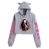 Demon Slayer Cat Ear Anime Hoodie for Women