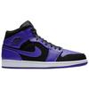 Jordan 1 Mid Black Dark Concord Jordan 554724-051