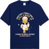 Tshirt for Man Essential Tee Round Neck Tshirt Oversized Duck With Text And Stars Pattern Basic For Her Top Tees Essential Tee