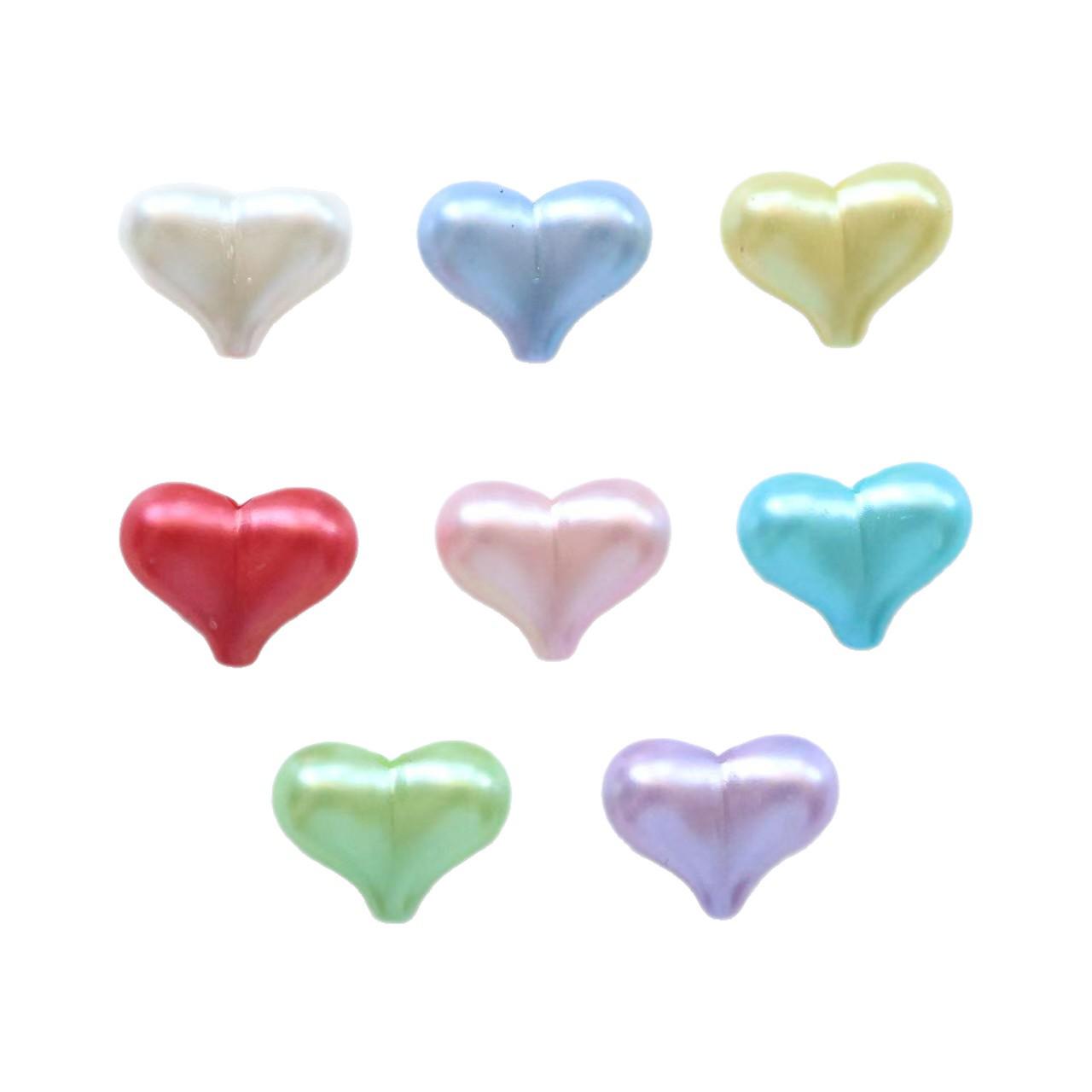 Seven-Color Pearlescent Peach DIY Chain Jewelry Earrings & Bag Pendant Accessories Pearlescent Mixed Colors