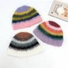 New Arrivals Open Run Rainbow Stripe Beanie