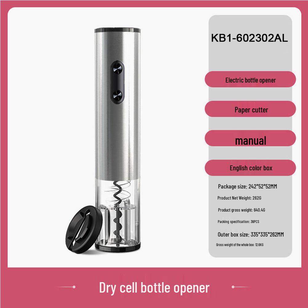 Premium Automatic Electric Wine Opener with High-End Base - Gift Set