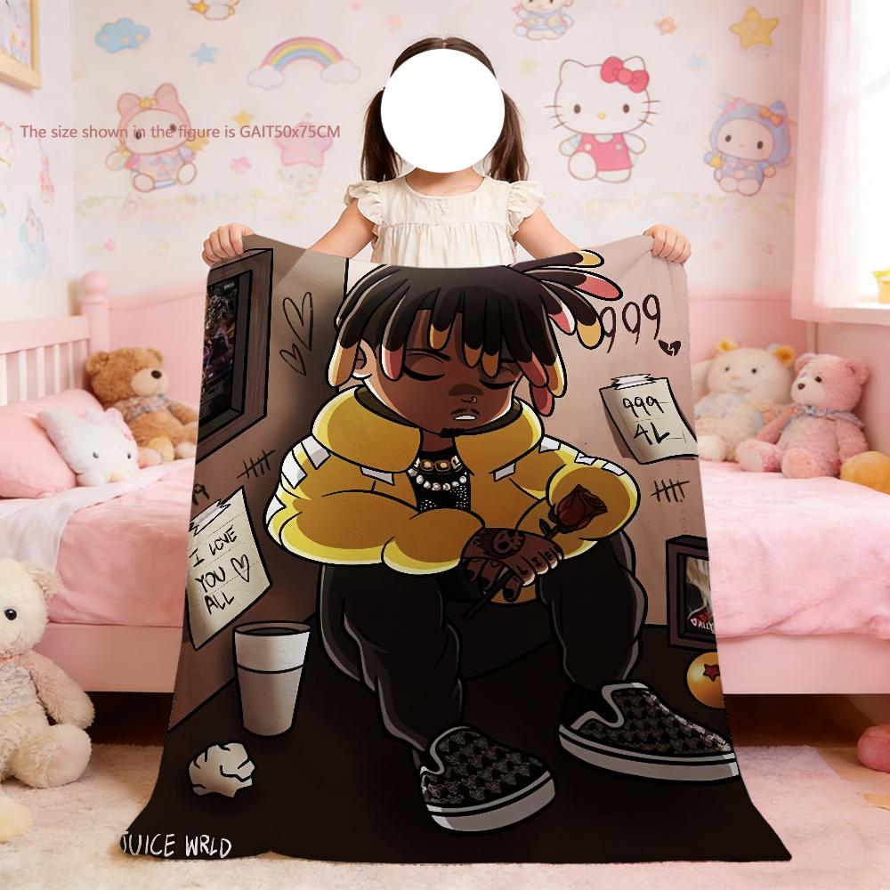 J-Juices-es Blanket For Rapper Soft Throw Singer W-Wrld-s Blanket for Picnic Bed Sofa Home Bedroom Cozy Warm Comfortable