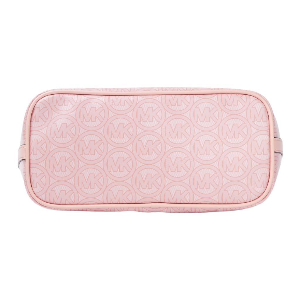 New MICHAEL KORS Leather Tote Bag, Shopping Bag, Handbag Small Women's Pastel Pink 35H1T2JT1C-POWDER-BLUSH