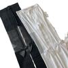 Japanese Cute Bow Black Fake Thigh Socks Knee Socks Women'S Jk Black Stockings Splicing White Suspender Socks