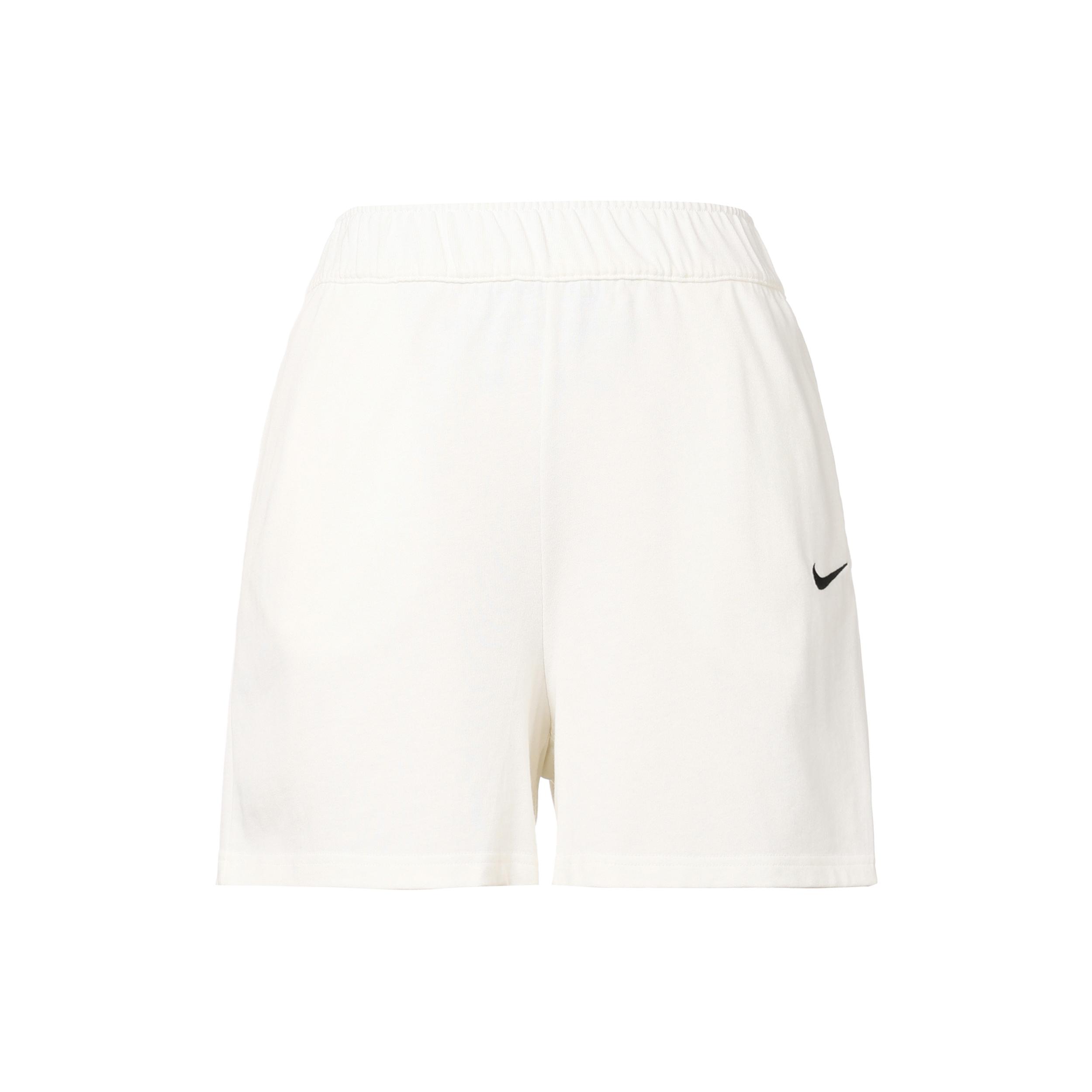 

New Nike Women ss High-Waisted Casual Shorts Sail White DM6729-133 XL