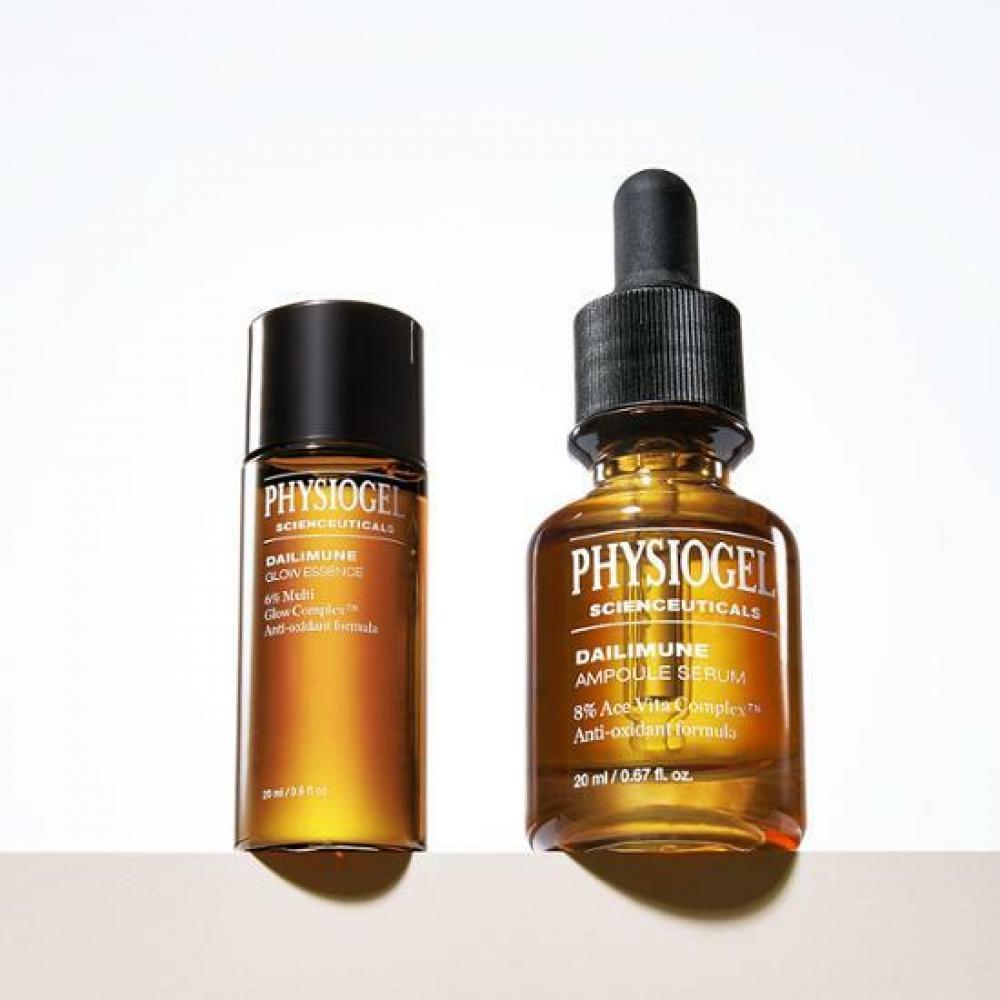 

Physiogel [Limited Special] Physiogel Scientific Ceuticals Dailymune Ampoule Serum 20ml + Glow Essence 20ml special