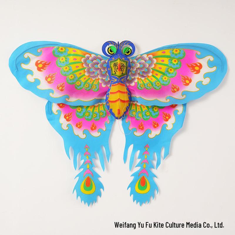 Handmade Double-Layer Colorful Butterfly Kite for Kids - Easy To Fly Outdoors