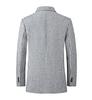 2024 Men's Slim Fit Plaid Jacket Suit - Korean Style, Casual Spring/Autumnwear