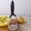 Non-Slip Handle Potato Masher Comfort Grip Garlic Press Fruit Masher Vegetable Smasher  Meat