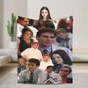 Cute House MD James Wilsons Knitted Blanket Plush Throw Blankets Bedding Couch Decoration Ultra-Soft Warm Bedspread