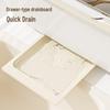 Nordic Style Transparent Thickened Bowl & Plate Storage Rack with Lid