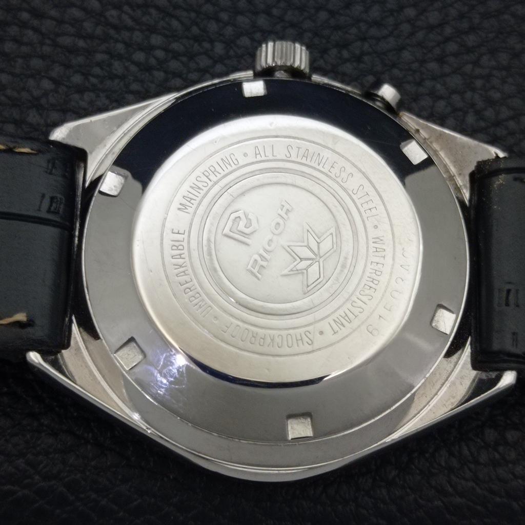 AUTOMATIC VINTAGE RICOH R31 JAPAN MENS ORIGINAL DIAL WATCH a703570-1 R213d-a703570