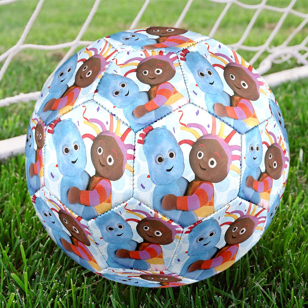 Pallone da Calcio Misura 5 Tema In the Night Garden, Adatto Sia per Partite Indoor che Outdoor, un Regalo Adatto a Tutti.
