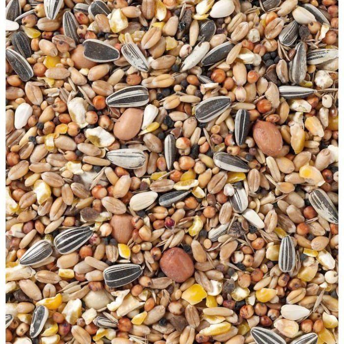 Seed Mix for Birds - Deli Nature - 4 Kg - 25x35x5 Cm - For the Whole Year - Small Breeds - Adult