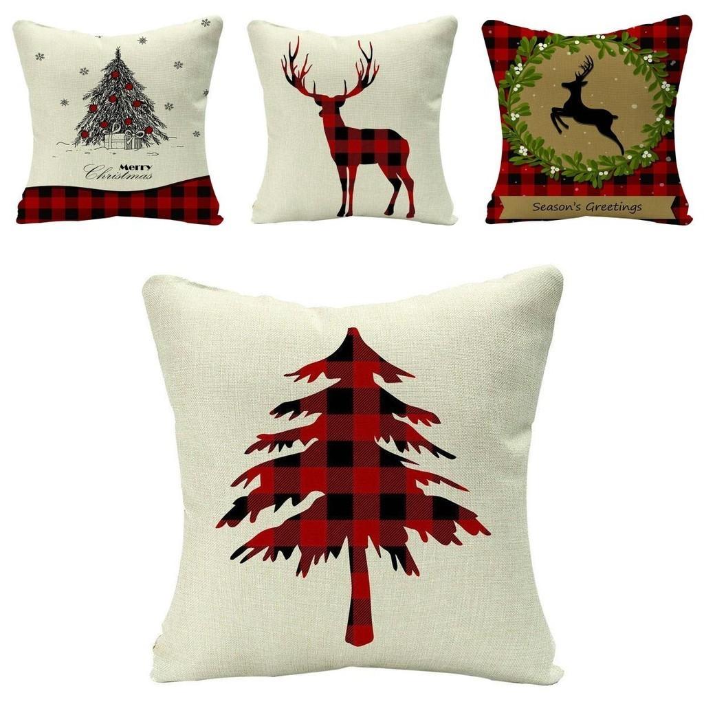 Charming Christmas Themed Cushion Cover Perfect For Your Sofa And Home Decor