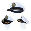 Men Militaries Captain Hat Aviation Party Sailors Hat Sunscreen Temperament for Photography Enthusiasts
