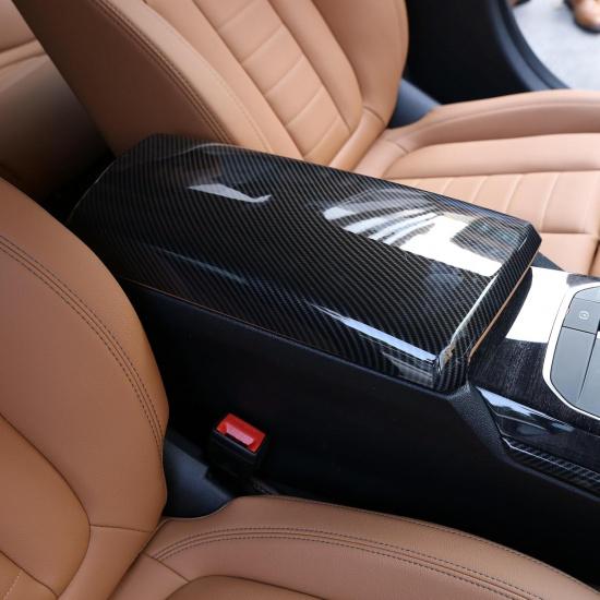 Carbon Car Armrest Box Cover for BMW 3 Series G20 325i 328i 330i 335i 340i M340i 2019-2023 Center Console Cover for BMW 4 Series G22 428i 430i 435i