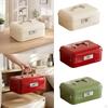 Lockable Storage Box Container Bin Multipurpose with Lock for Home Bedroom Office