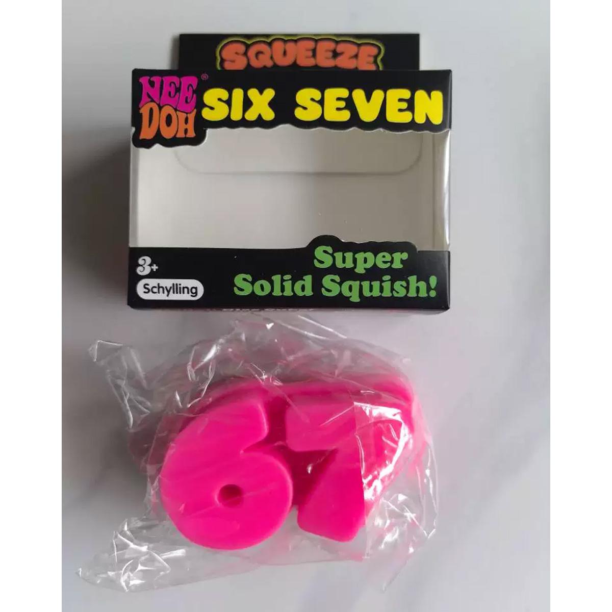Nieuwe Stijl Nummer 67 TPR Squishy Speelgoed Set, Creatief Zacht Knijp Fidget Speelgoed Voor Stressverlichting En Dagelijkse Ontspanning black