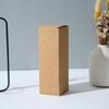 Rectangular Kraft Cosmetic Skincare Packaging Box, Thick Black & White Cardboard Folding Box