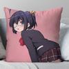 1Pc Takanashi Rikka Animation Take On Me Pillow Case Square Pillowbedroomsofaleisurecomfortcar Living Room Home Decoration 40X40