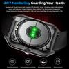 New Ultra Thin Smart Watch Men AMOLED Ultra HD Heart Rate Sports Bracelet Always Display Time BT Calling Smartwatch
