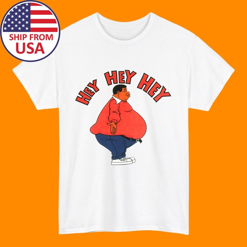 Fat Albert Hey Hey Hey Men#039;s White Size S5XL Unisex T-Shirt S