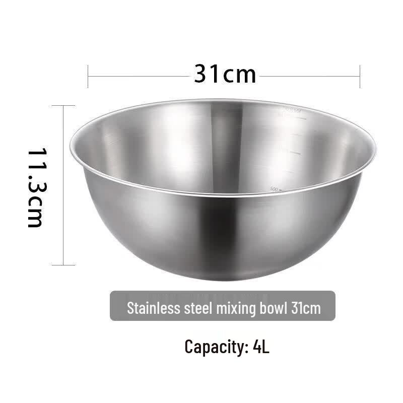 Food Grade Stainless Steel Mixing Bowl