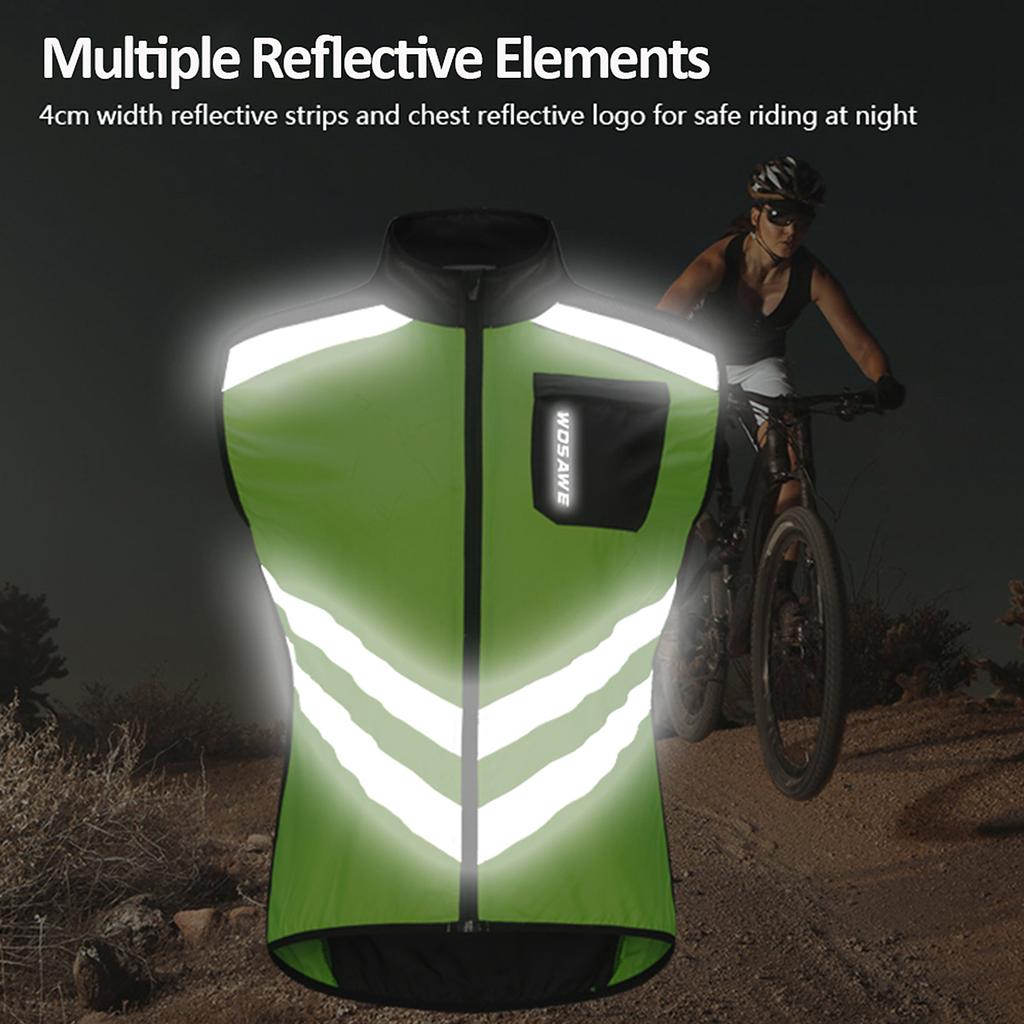 Gilet Réfléchissant Veste de Sécurité Haute Visibilité de 200M
