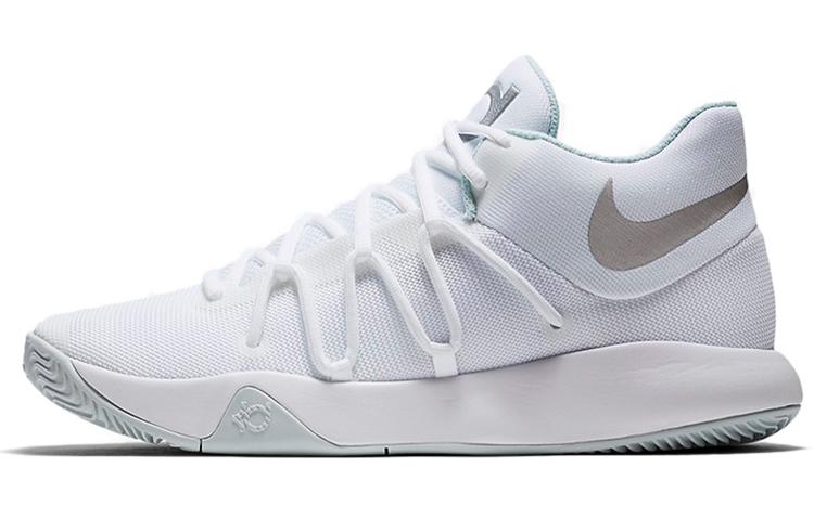 Nike KD Trey 5 Basketball Shoes Men s Low Top White/Gray 921540-100 44